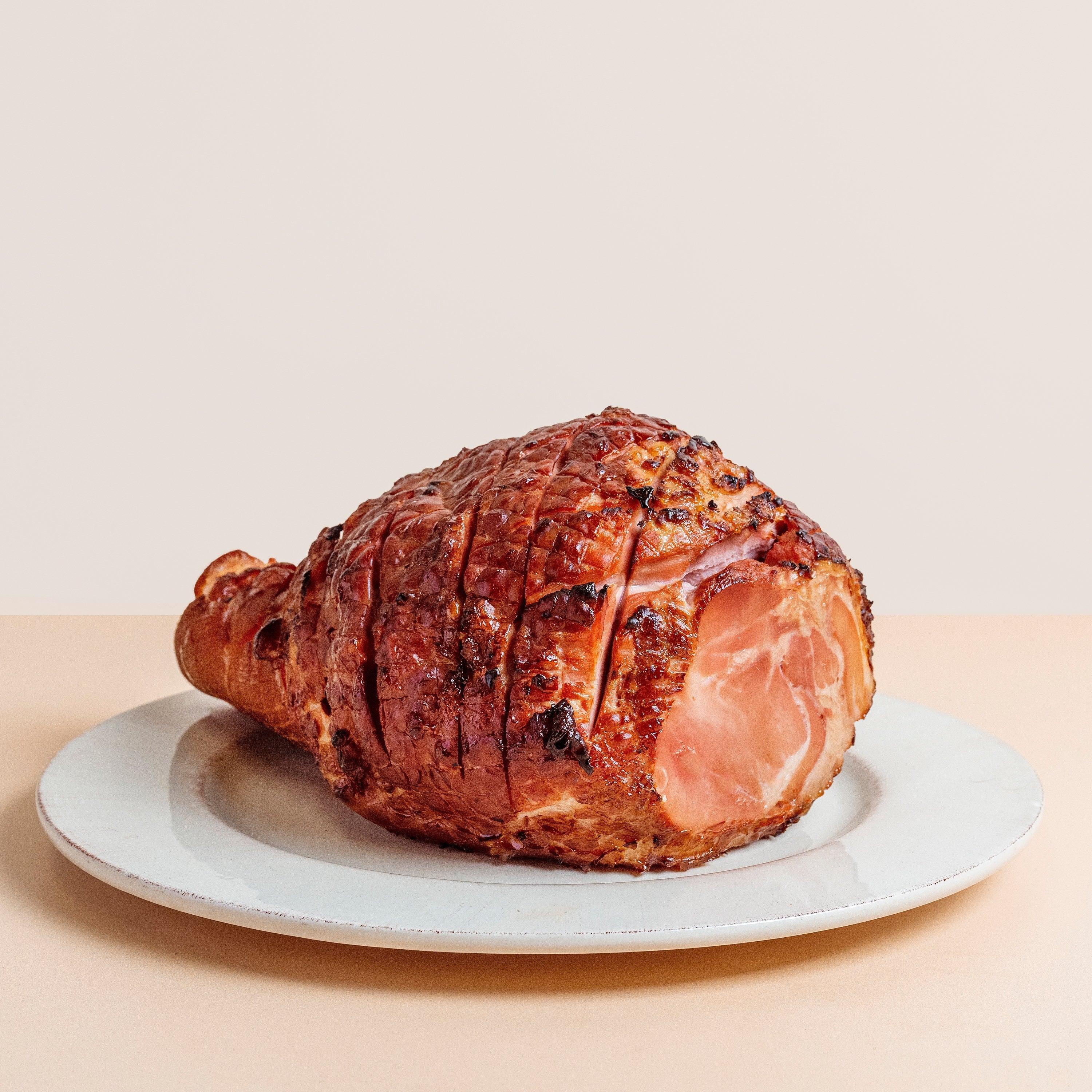 Smoked Free Range Ham with Negroni Glaze & Cloves