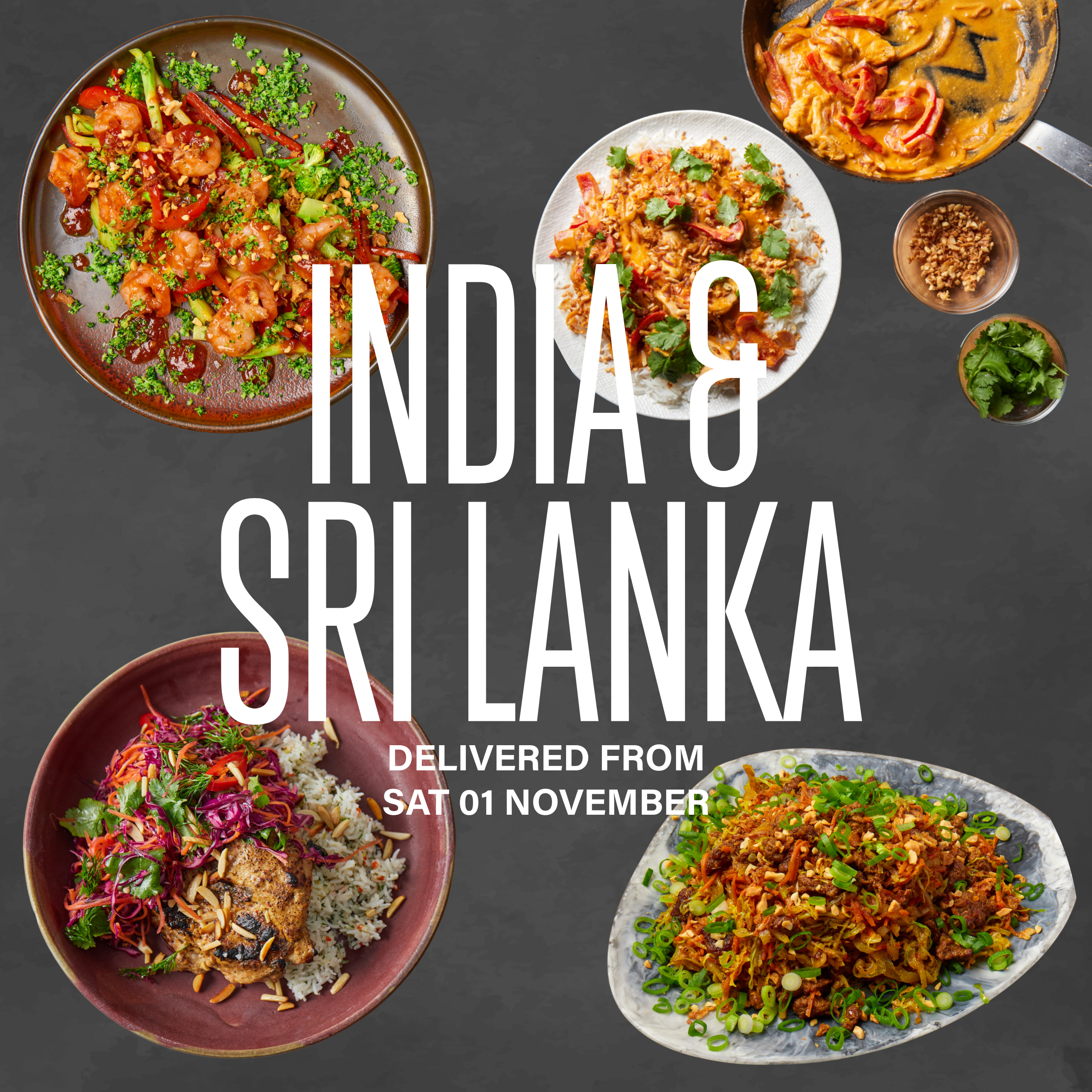 Sri Lanka & India Weekly Meal Kit