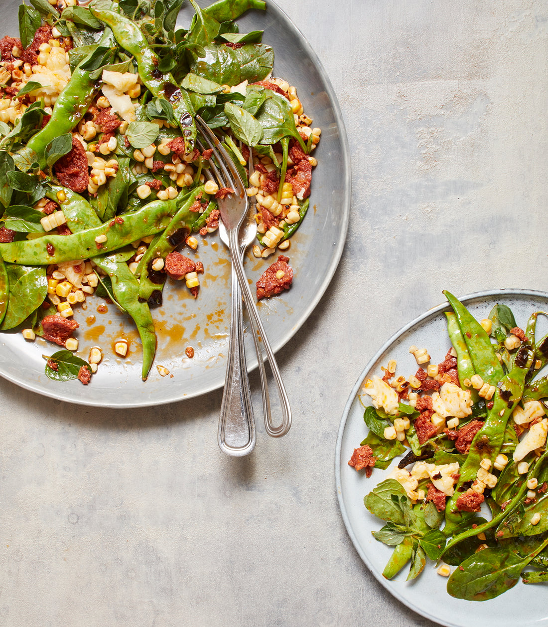 Corn and Chorizo Salad