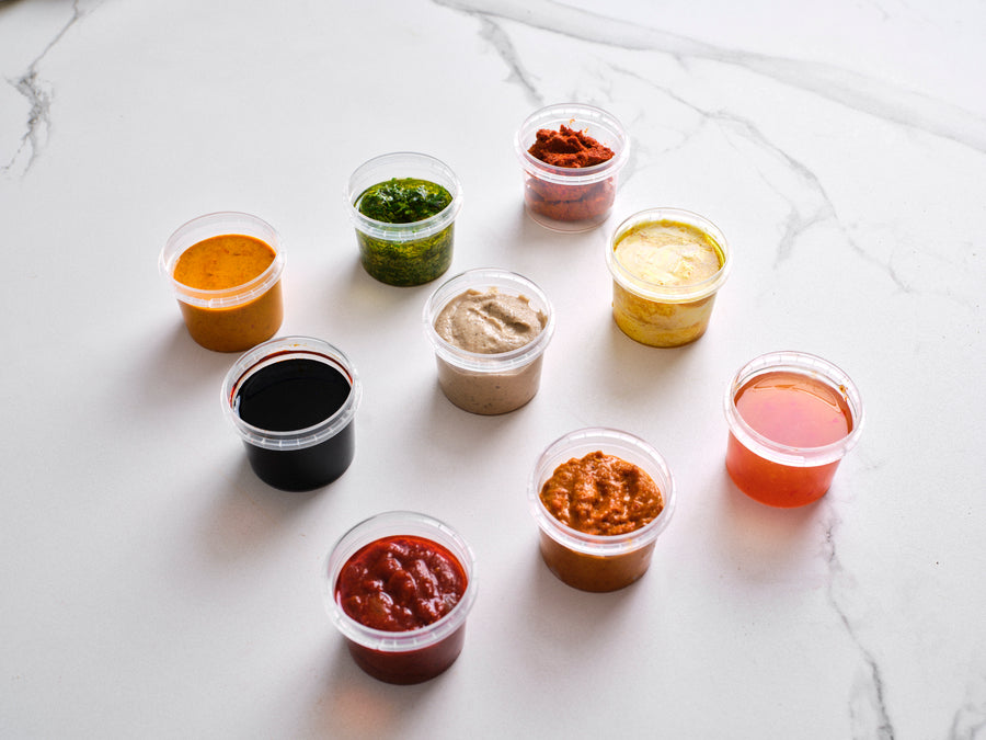 Made-from-scratch sauces from our Cheltenham kitchen