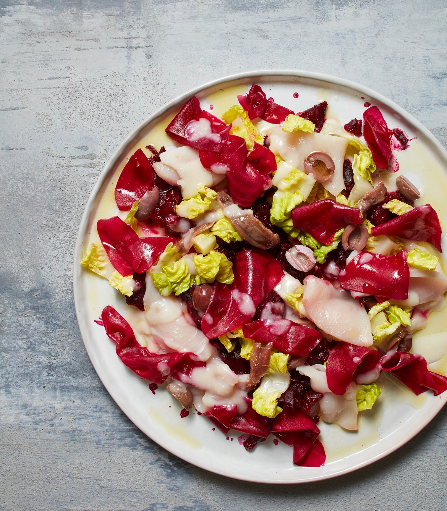 Mackerel and Beetroot Niçoise Salad