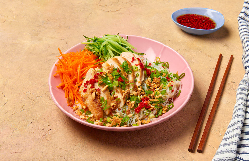Bun Ga Nuong Grilled Chicken Vermicelli Salad