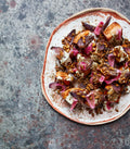 Roasted Butternut Squash with Red Onion and Pepitas