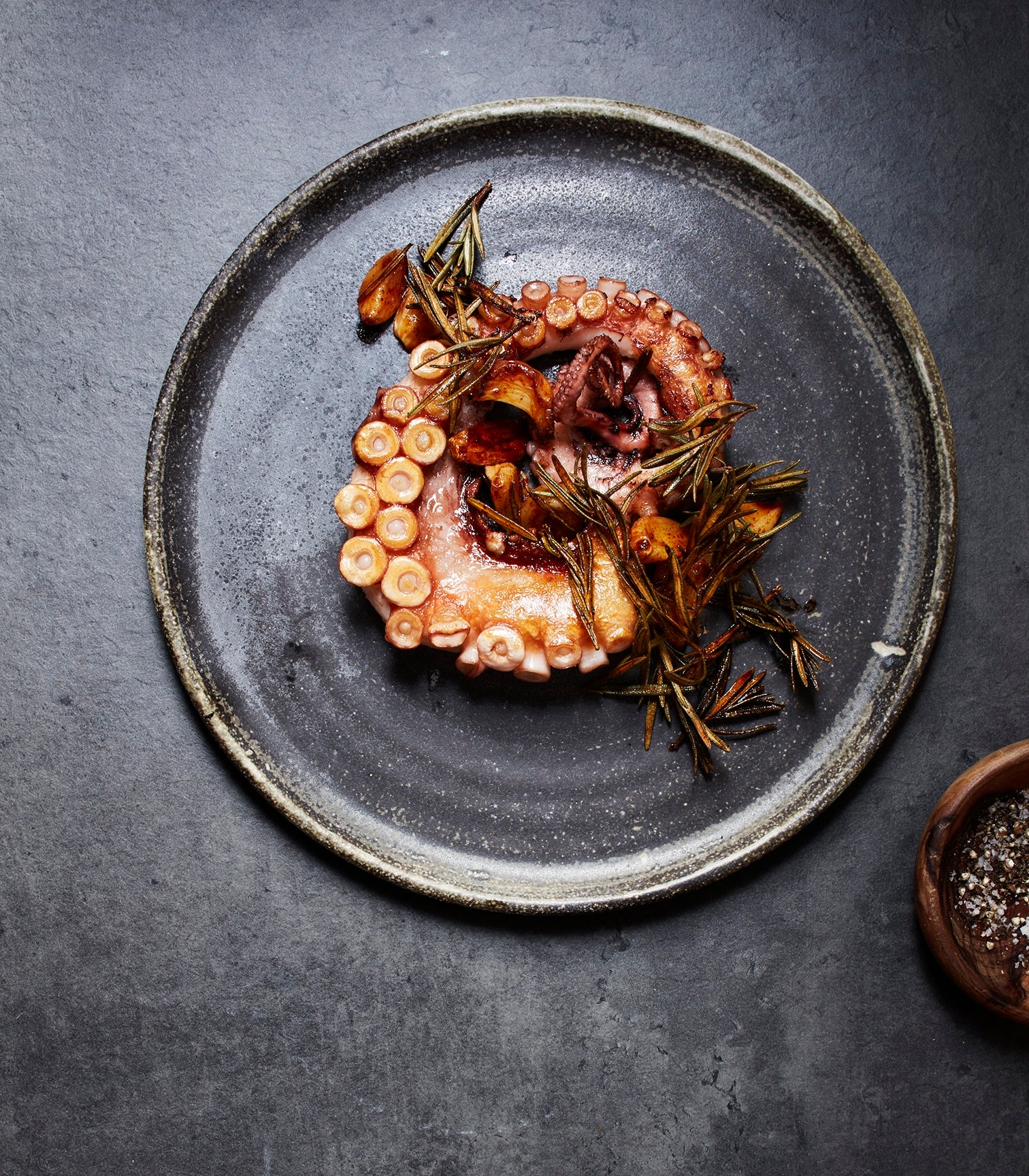 Grilled Octopus with Garlic and Rosemary
