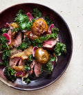 Lamb ‘Shawarma’ with Slow-Roasted Figs and Tahini