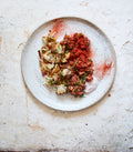 Seared Lamb ‘Kofte’ Tartare with Celeriac and Walnut Tarator