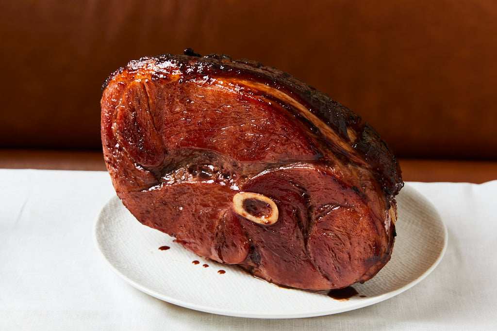 Smoked Free Range Ham with Negroni Glaze & Cloves