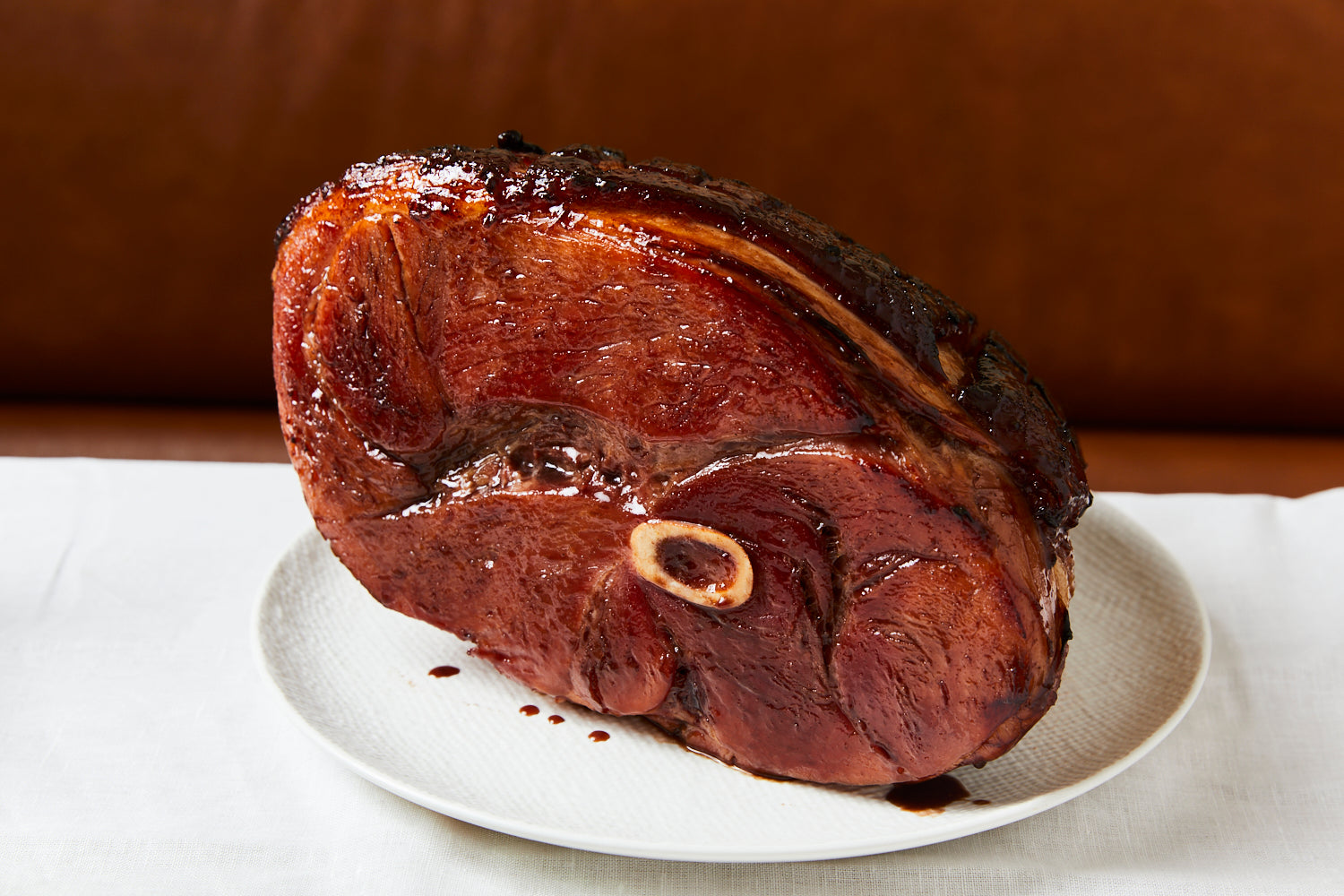 Smoked Free Range Ham with Negroni Glaze & Cloves